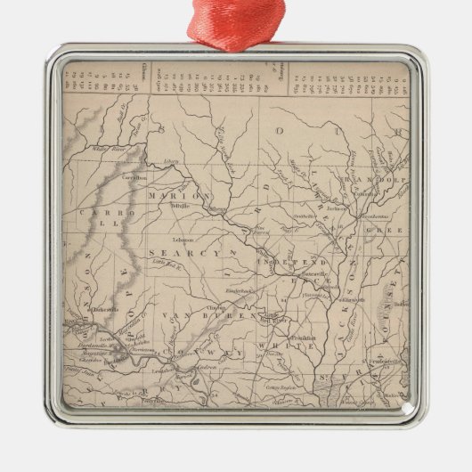Arkansas 2 silbernes ornament (Vorne)