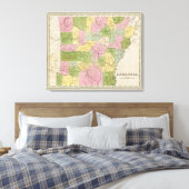 Arkansas 4 leinwanddruck (Insitu (Schlafzimmer))