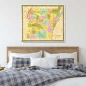 Arkansas 4 leinwanddruck (Insitu (Schlafzimmer))