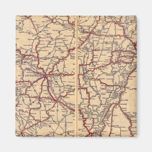 Arkansas 5 magnet (Vorne)