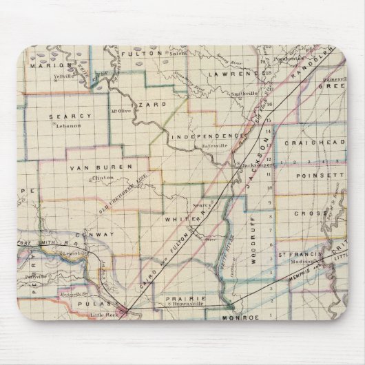 Arkansas 5 mousepad (Vorne)