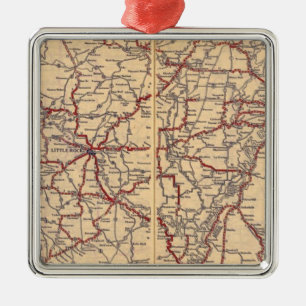 Arkansas 5 ornament aus metall