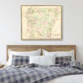 Arkansas 6 leinwanddruck (Insitu (Schlafzimmer))
