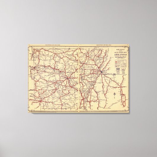 Arkansas 6 leinwanddruck (Vorderseite)