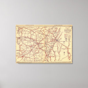 Arkansas 6 leinwanddruck