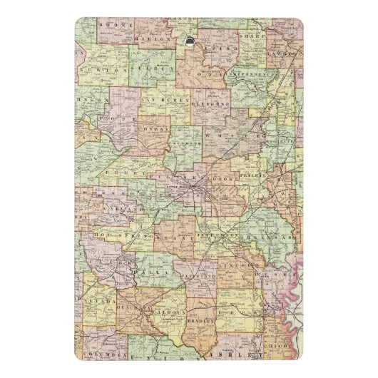 Arkansas 6 mini klemmbrett (Rückseite)