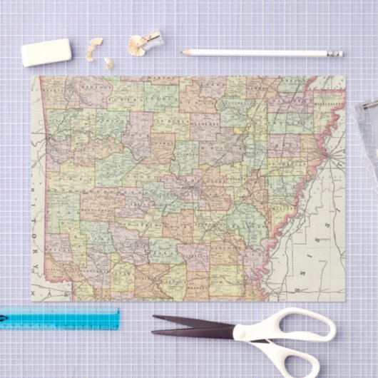 Arkansas 6 seidenpapier (Handwerk)