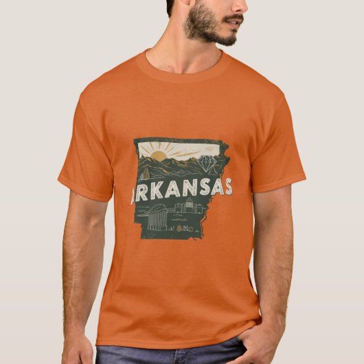 Arkansas 7 T-Shirt (Vorderseite)