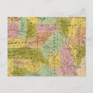 Arkansas 9 postkarte