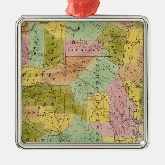 Arkansas 9 silbernes ornament (Vorne)