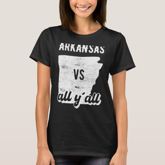 Arkansas all y'all T-Shirt (Vorderseite)