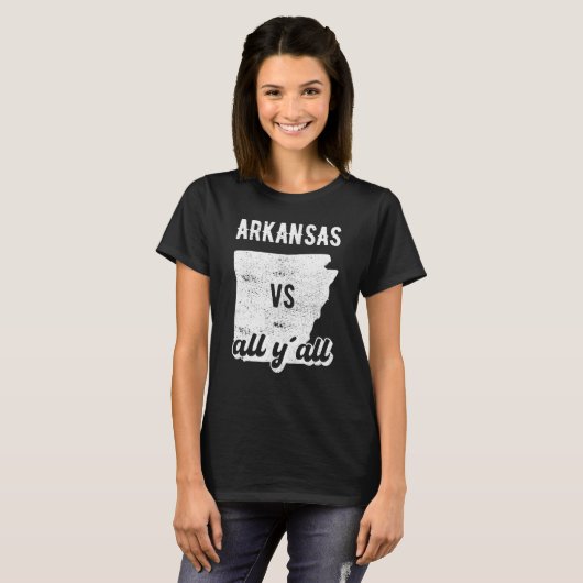 Arkansas all y'all T-Shirt (Vorne ganz)