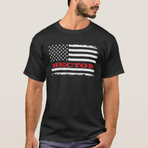 Arkansas American Flag Rektor USA Patriotic Souven T-Shirt