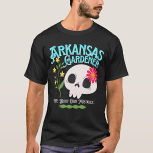 Arkansas Ar Bundesstaat Rebellischer Gärtner Süßer T-Shirt