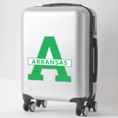 Arkansas Aufkleber (Koffer)