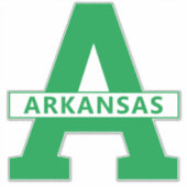 Arkansas Aufkleber (Vorderseite)