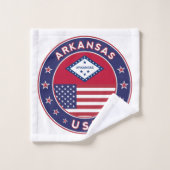 Arkansas Badhandtuch Set (Waschlappen)