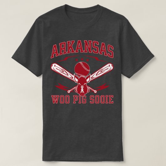 Arkansas Baseball T-Shirt (Design vorne)