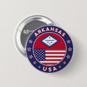 Arkansas Button (Vorne & Hinten)