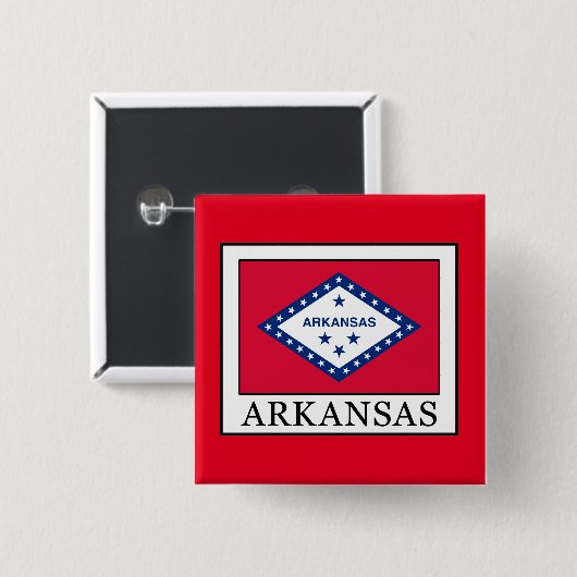 Arkansas Button (Vorne & Hinten)