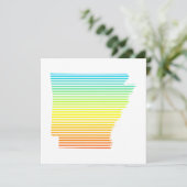 arkansas chill fade einladung (Stehend Vorderseite)