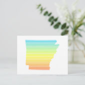 arkansas chill fade postkarte (Stehend Vorderseite)