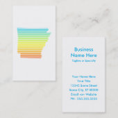 arkansas chill fade visitenkarte (Vorne/Hinten)