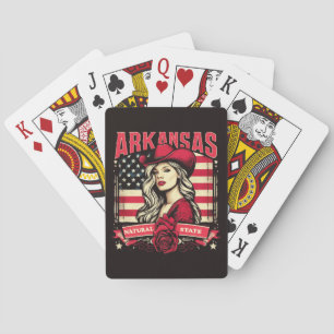 Arkansas Cowgirl Spielkarten