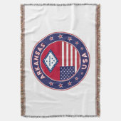 Arkansas Decke (Vorderseite Vertikal)