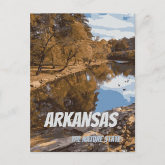Arkansas der Naturstaat Postkarte