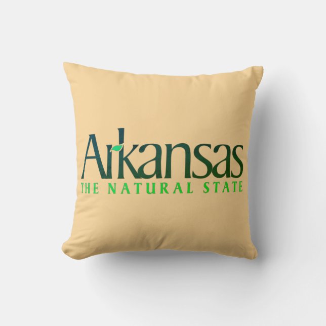 Arkansas Der Staat der Natur Kissen (Vorderseite)