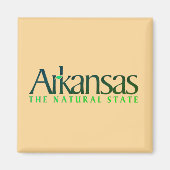 Arkansas Der Staat der Natur Magnet (Vorne)