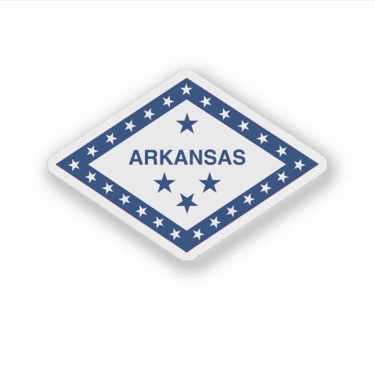 Arkansas-Diamant Aufkleber (Vorderseite)