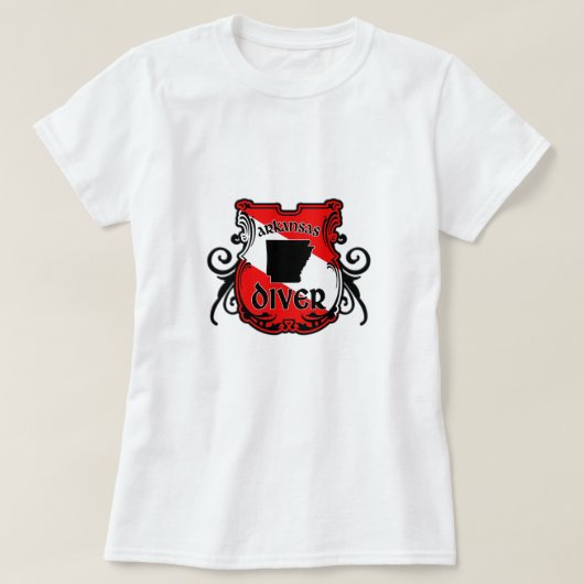 Arkansas Diver T-Shirt (Design vorne)