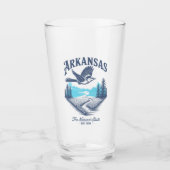 Arkansas – Explore the Wild Side Glas (Vorderseite)