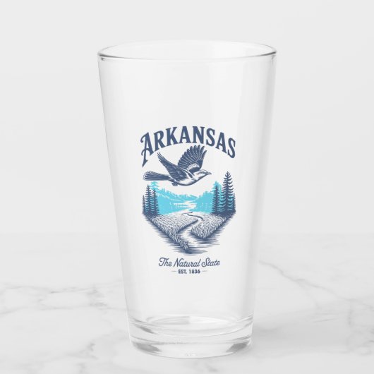 Arkansas – Explore the Wild Side Glas (Vorderseite)