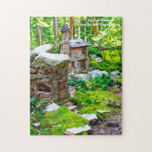 Arkansas Fairy Village. Weihnachtsgrüße Jigsaw Puzzle