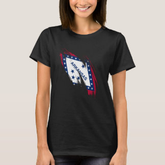 Arkansas Flag Arkansan Funny Arkansas Pride T-Shirt