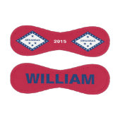 Arkansas Flag Baseball benutzerdefinierbare Name & (Paneele)