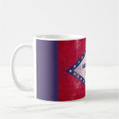 Arkansas-Flag Kaffeetasse (Links)