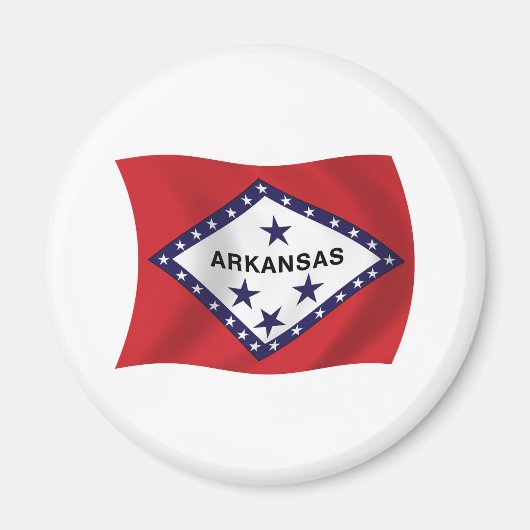 Arkansas Flag Magnet (Vorne)