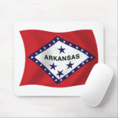 Arkansas Flag Mousepad (Mit Mouse)