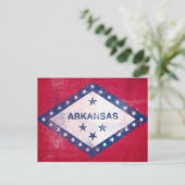 Arkansas-Flag Postkarte (Stehend Vorderseite)