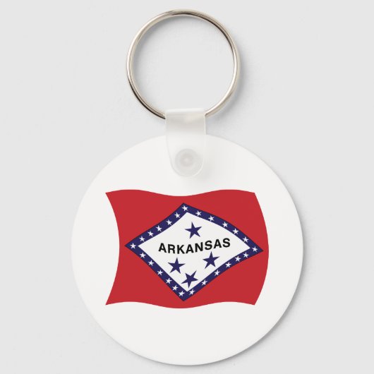Arkansas Flag Schlüsselanhänger (Vorderseite)