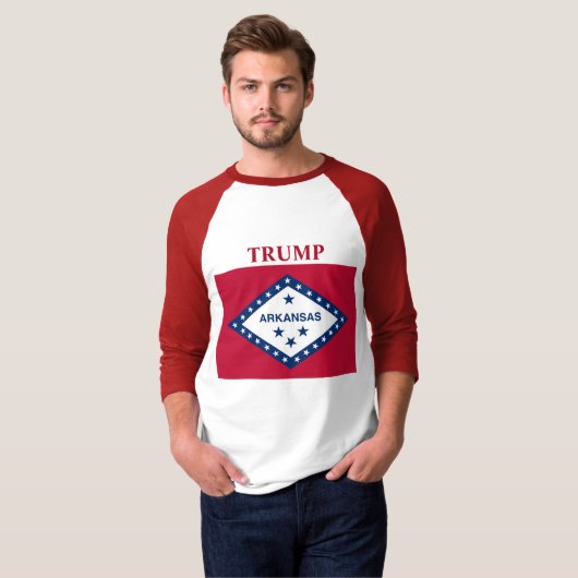 ARKANSAS FLAG T-Shirt (Vorne ganz)