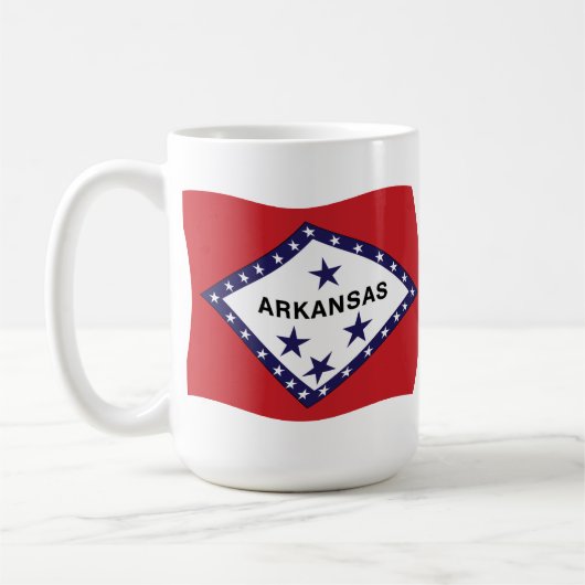 Arkansas Flag Tasse (Links)