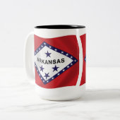Arkansas Flag Tasse (Vorderseite Links)