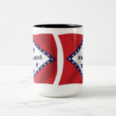 Arkansas Flag Tasse (Mittel)