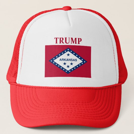 ARKANSAS FLAG TRUCKERKAPPE (Vorderseite)