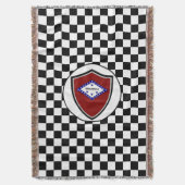 Arkansas-Flagge Decke (Vorderseite Vertikal)